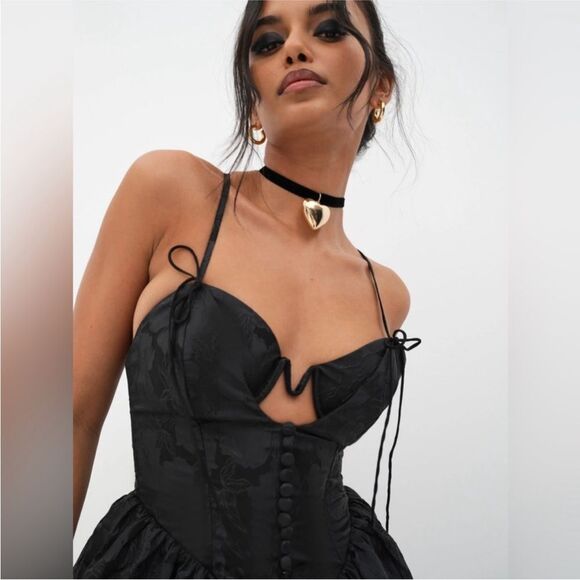 For Love & Lemons Faith Mini Dress Small NWT $260 - Picture 7 of 10